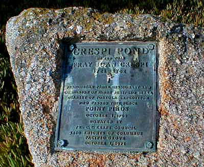Crespi Pond plaque
