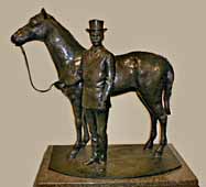 Gardner statue by Jesse Corsaut