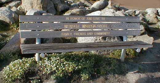 Wendell Ayers bench