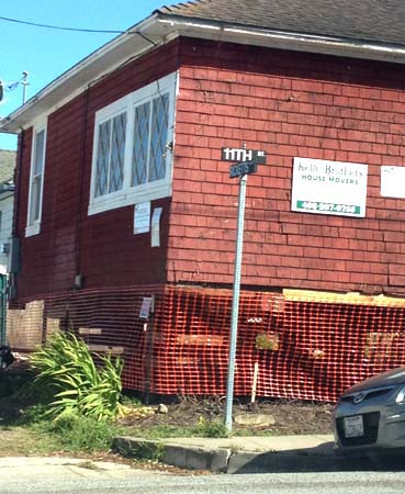 Ricketts Row side of 147 11th Street